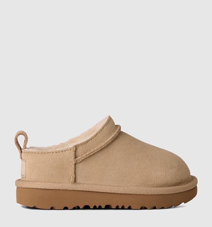 UGG Classic Micro Toddler Slippers Sand