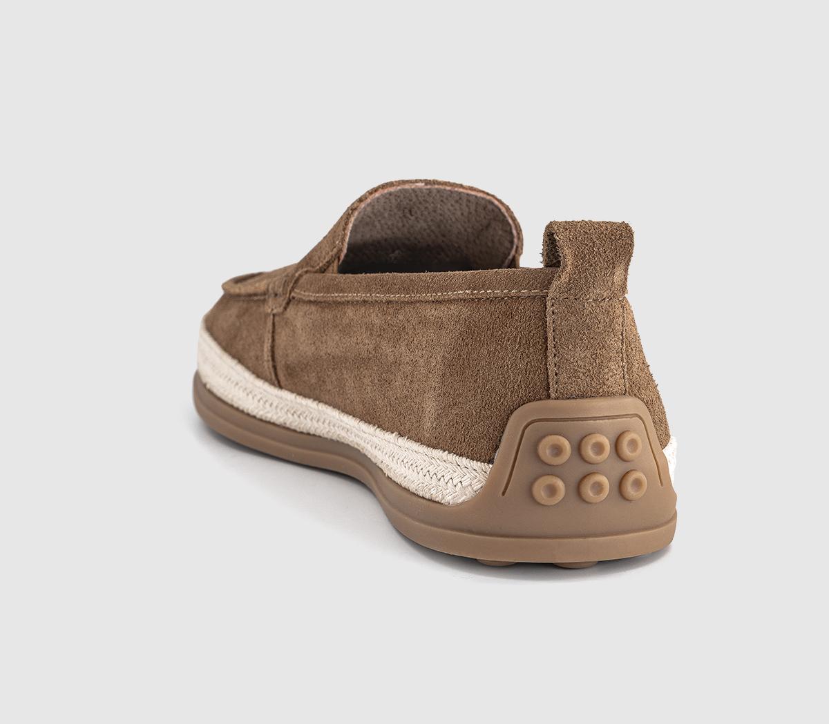 OFFICECapri Slip On Espadrille ShoesTan Suede