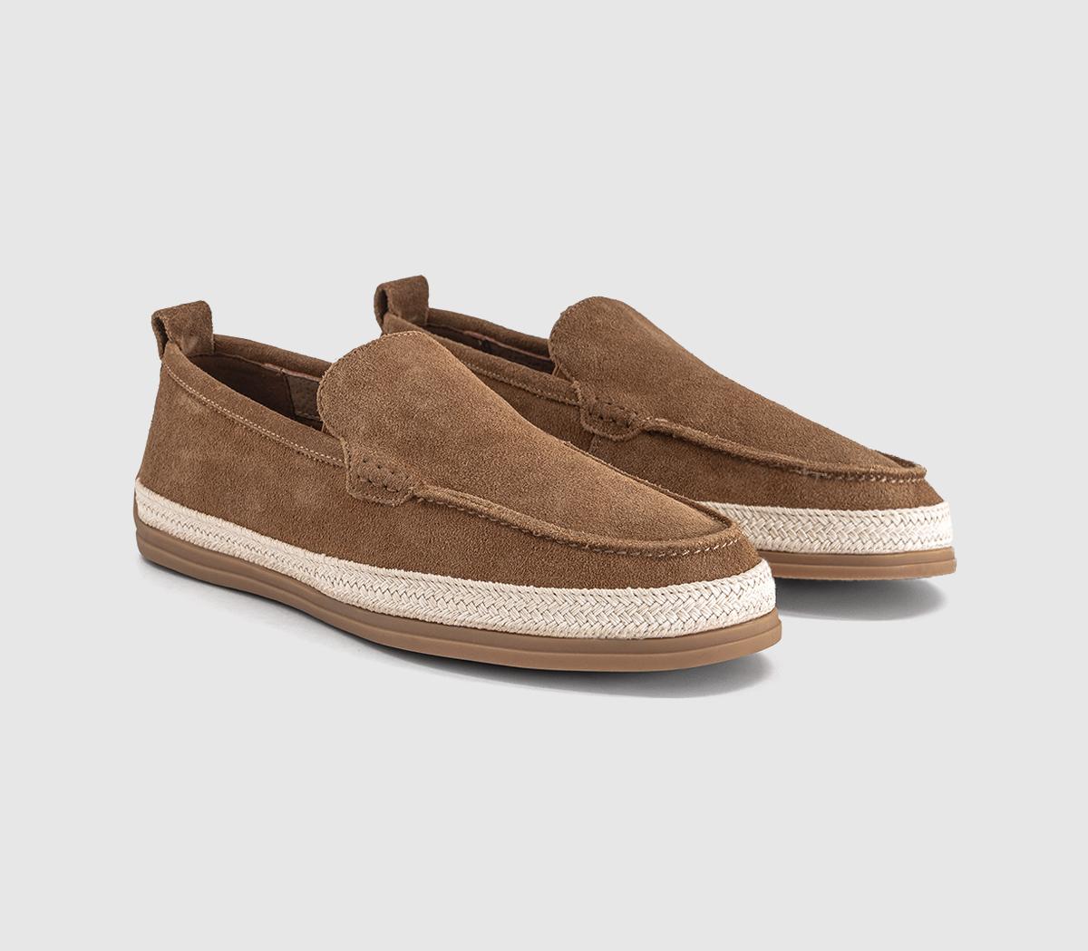 OFFICECapri Slip On Espadrille ShoesTan Suede
