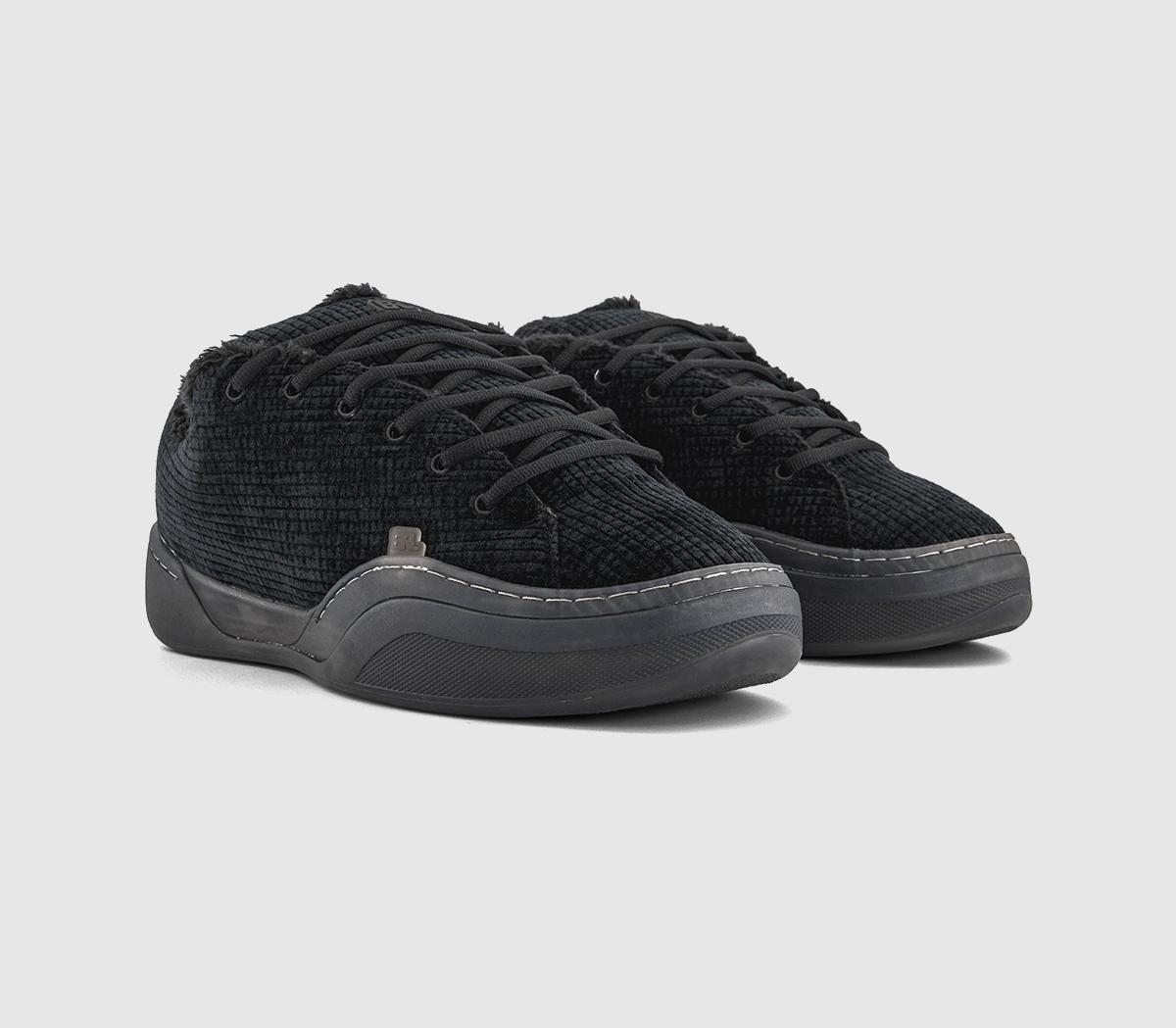 Dover StreetErl Vamp SneakersPirate Black Corduroy