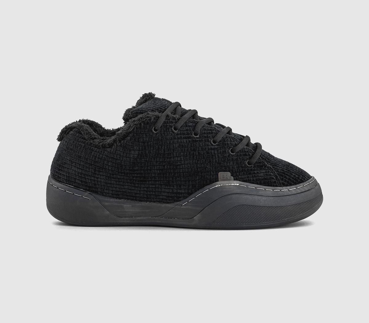 Dover StreetErl Vamp SneakersPirate Black Corduroy