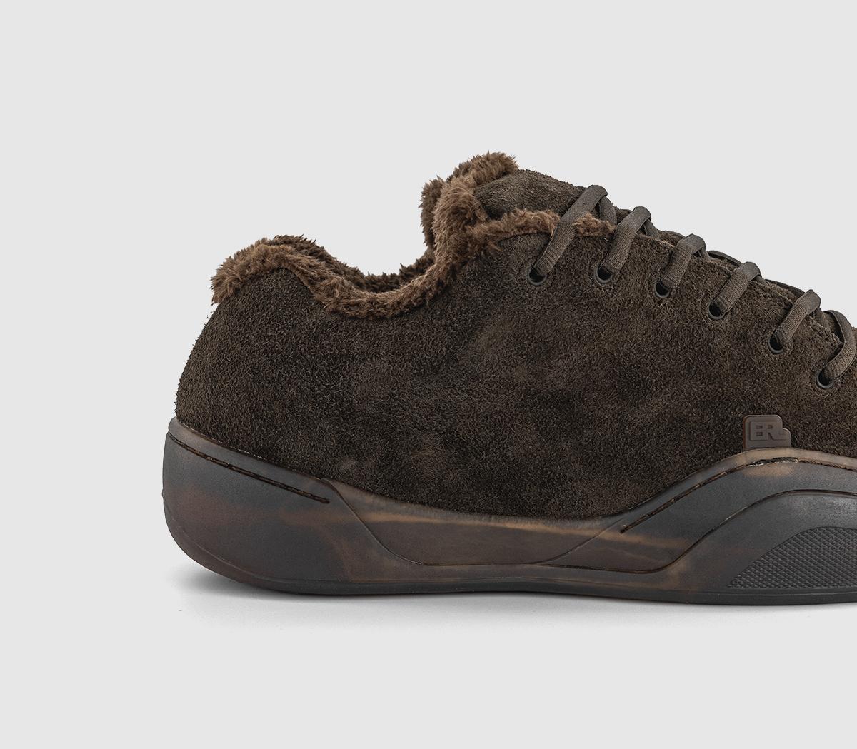 Dover StreetErl Vamp SneakersMud Suede