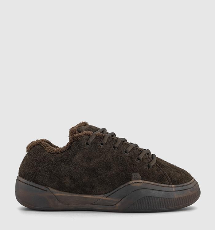 Dover Street Erl Vamp Sneakers Mud Suede