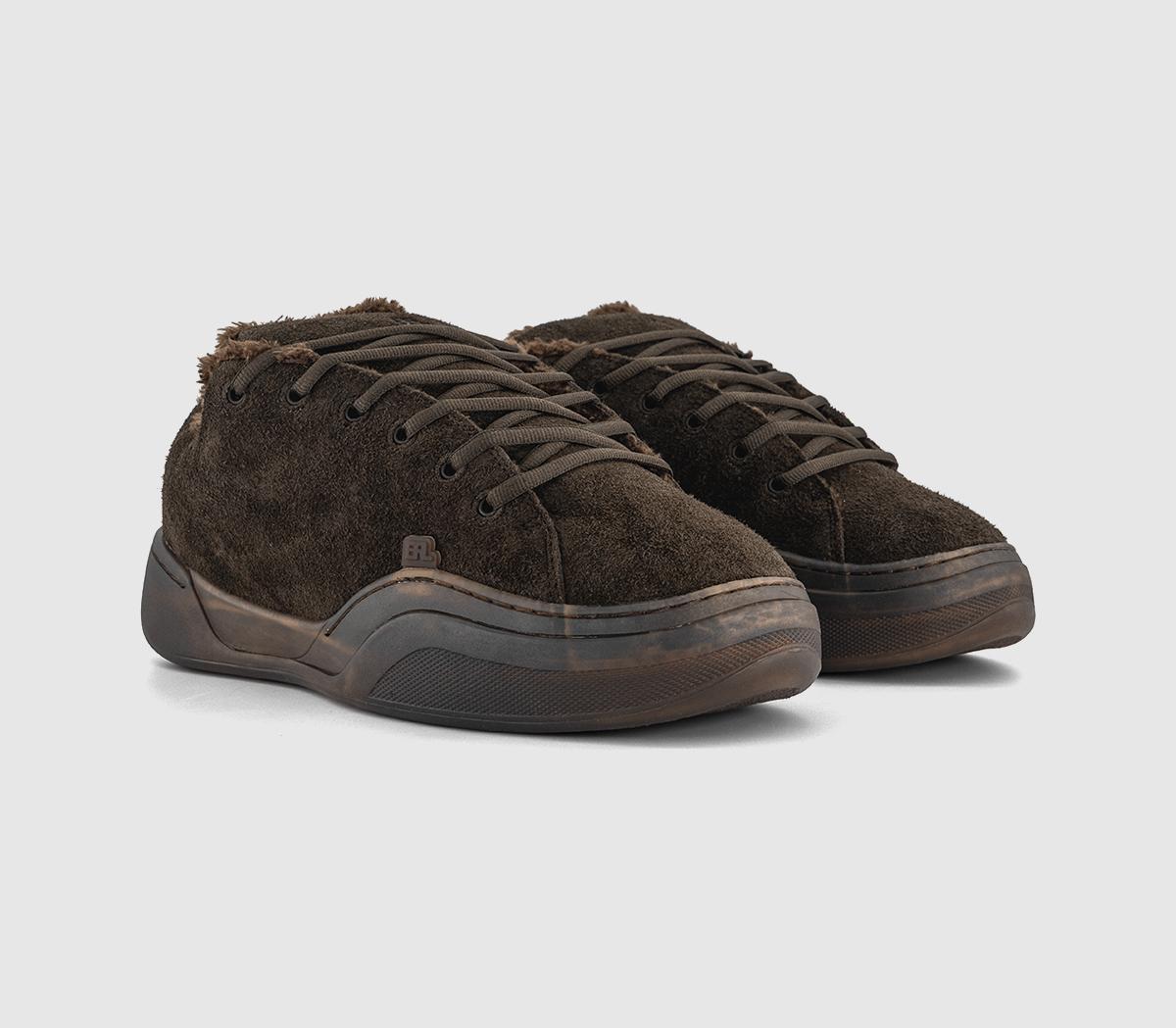 Dover StreetErl Vamp SneakersMud Suede