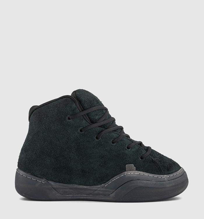 Dover Street Suede Mid Vamp Sneakers Pirate Black