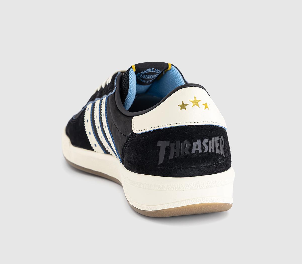 adidasGlenburn TrainersThrasher Core Black Cream White Gum