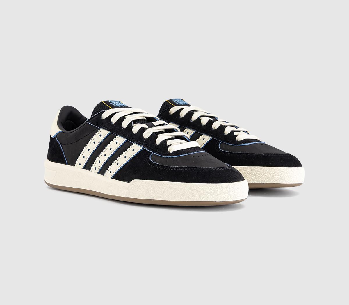 adidasGlenburn TrainersThrasher Core Black Cream White Gum