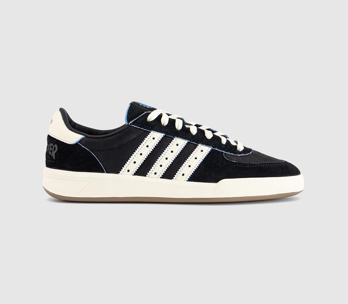 adidasGlenburn TrainersThrasher Core Black Cream White Gum