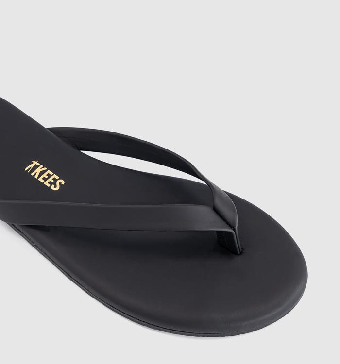 TKEES The Boyfriend Flip Flops Black