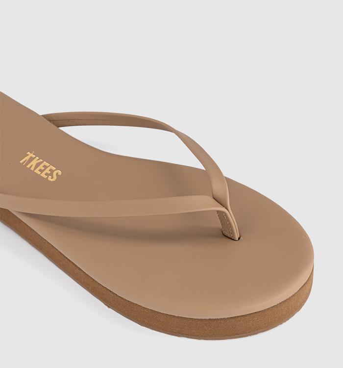 TKEES Lily Platform Foundations Flip Flops Cocobutter
