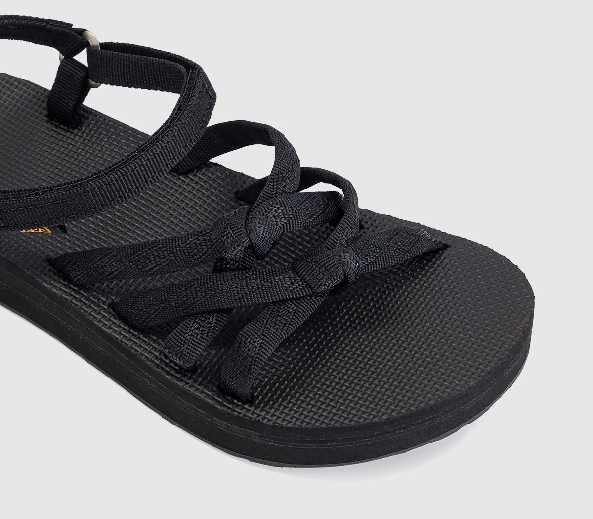 TevaMidform Kena Slim SandalsBlack