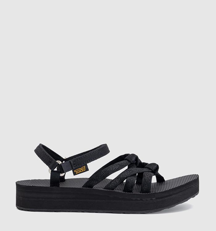 Teva Midform Kena Slim Sandals Black