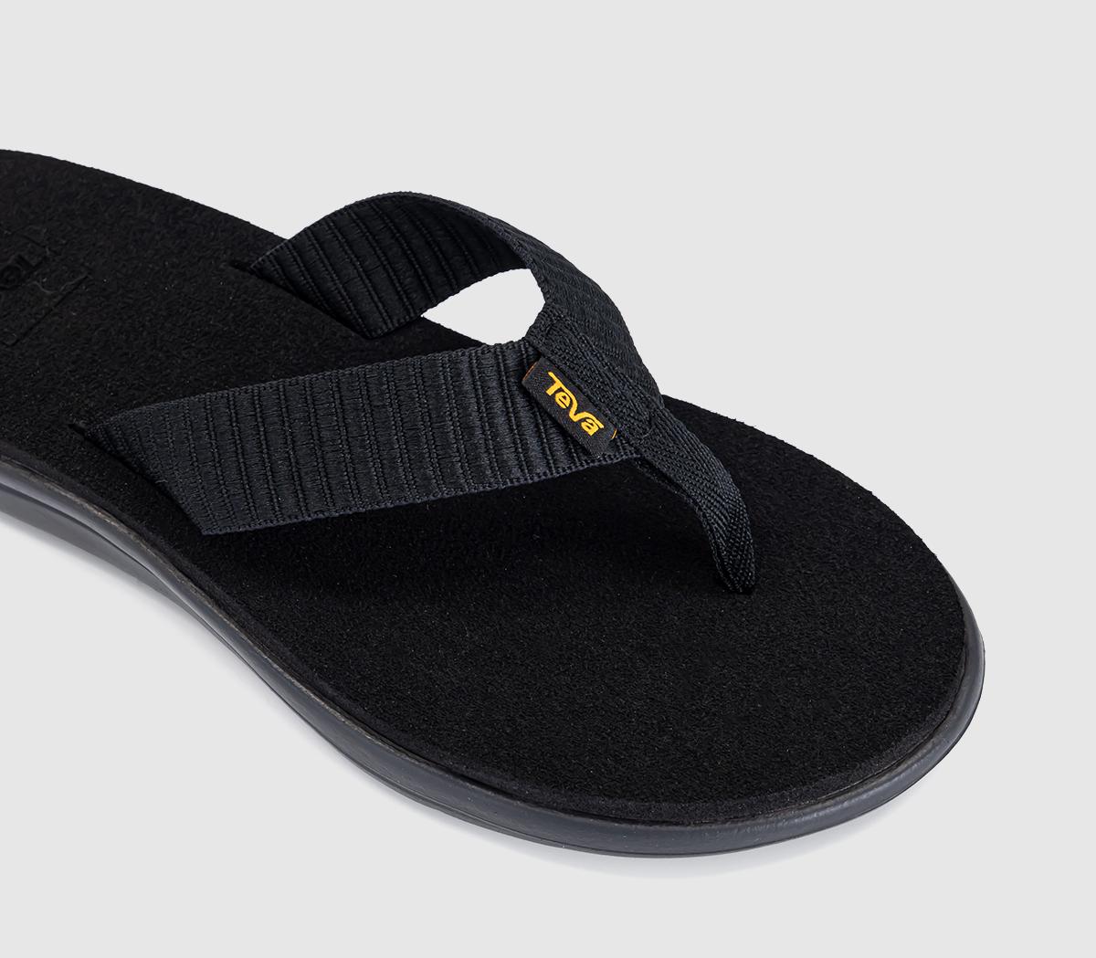 TevaVoya Flip FlopsBar Street Black