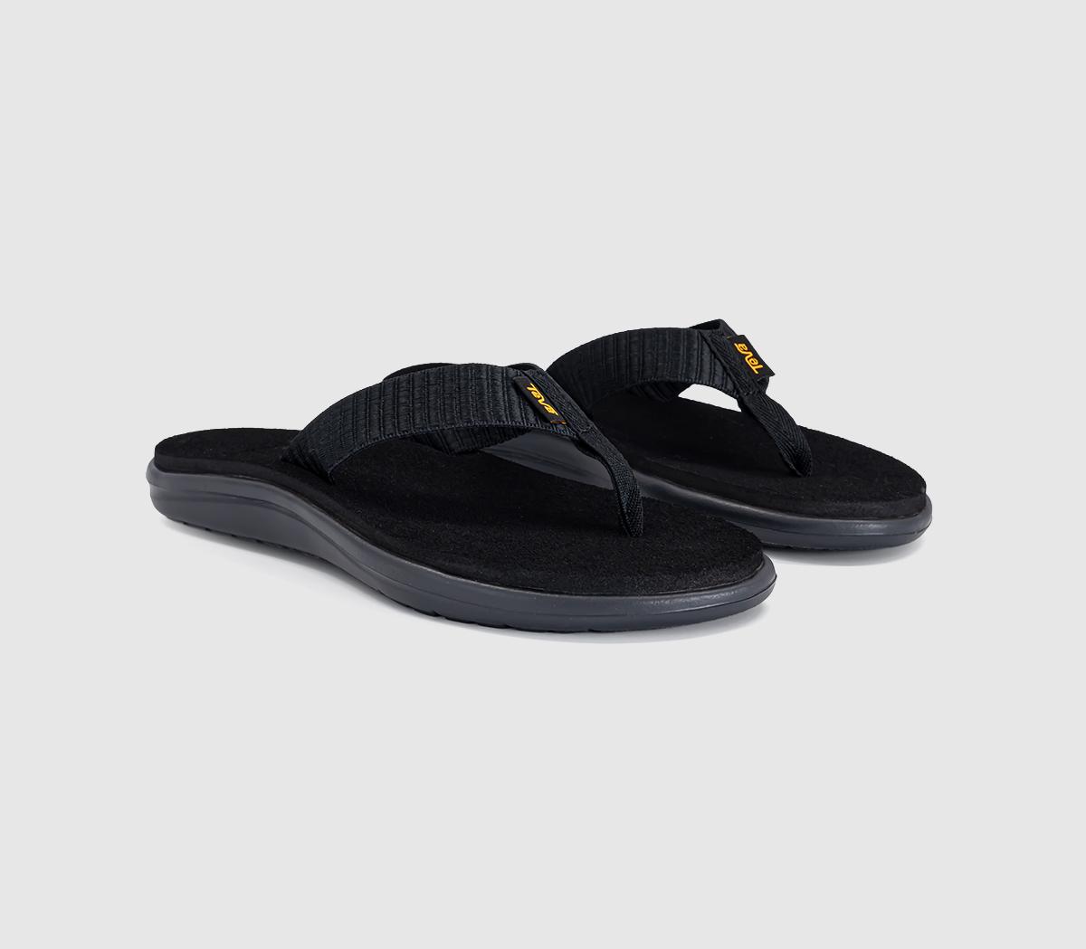 TevaVoya Flip FlopsBar Street Black