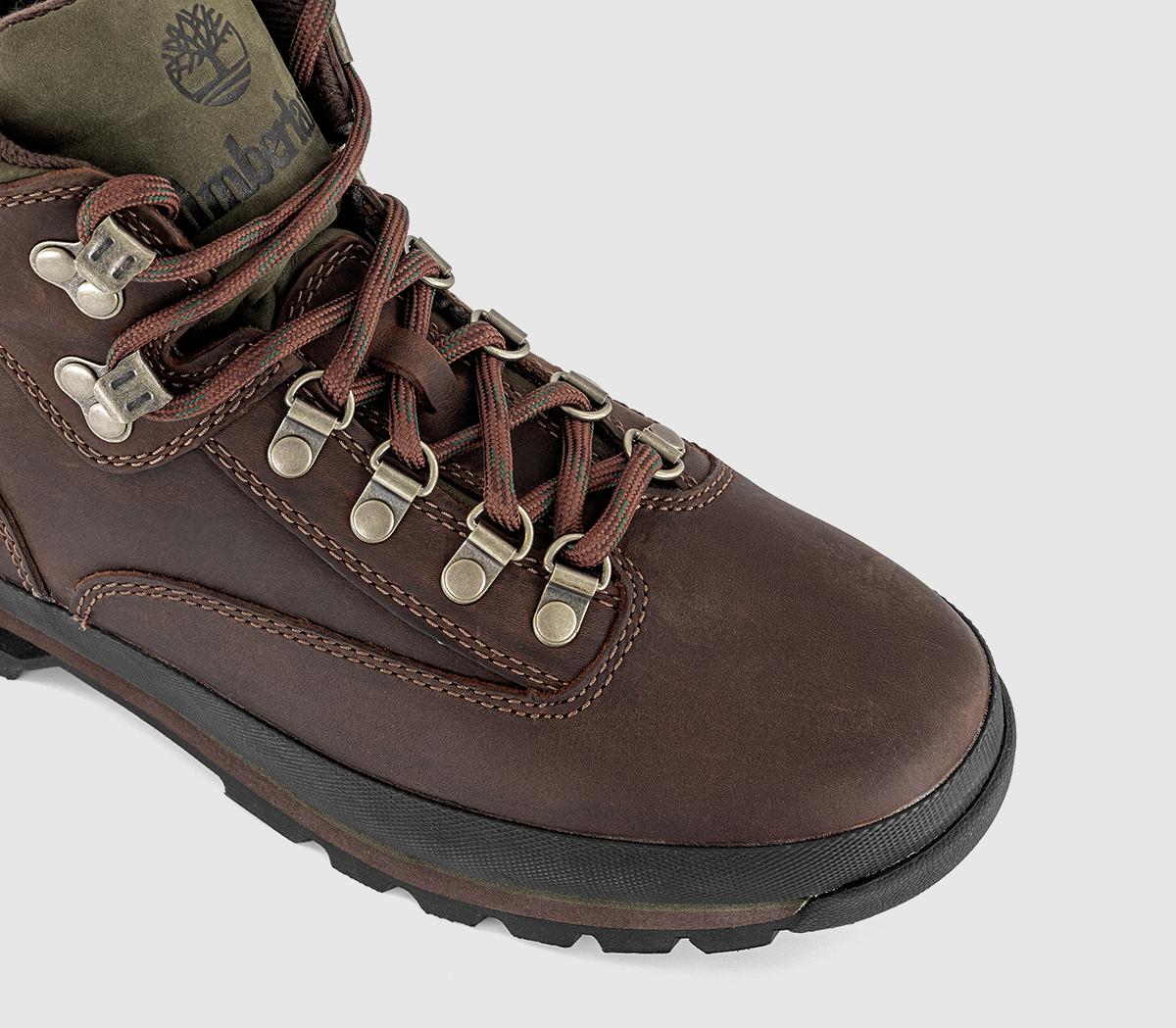 TimberlandEuro Hiker Mid Lace BootsBrown