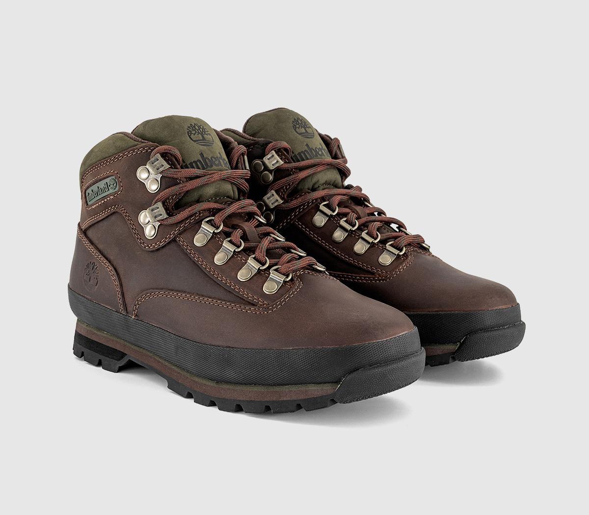 TimberlandEuro Hiker Mid Lace BootsBrown