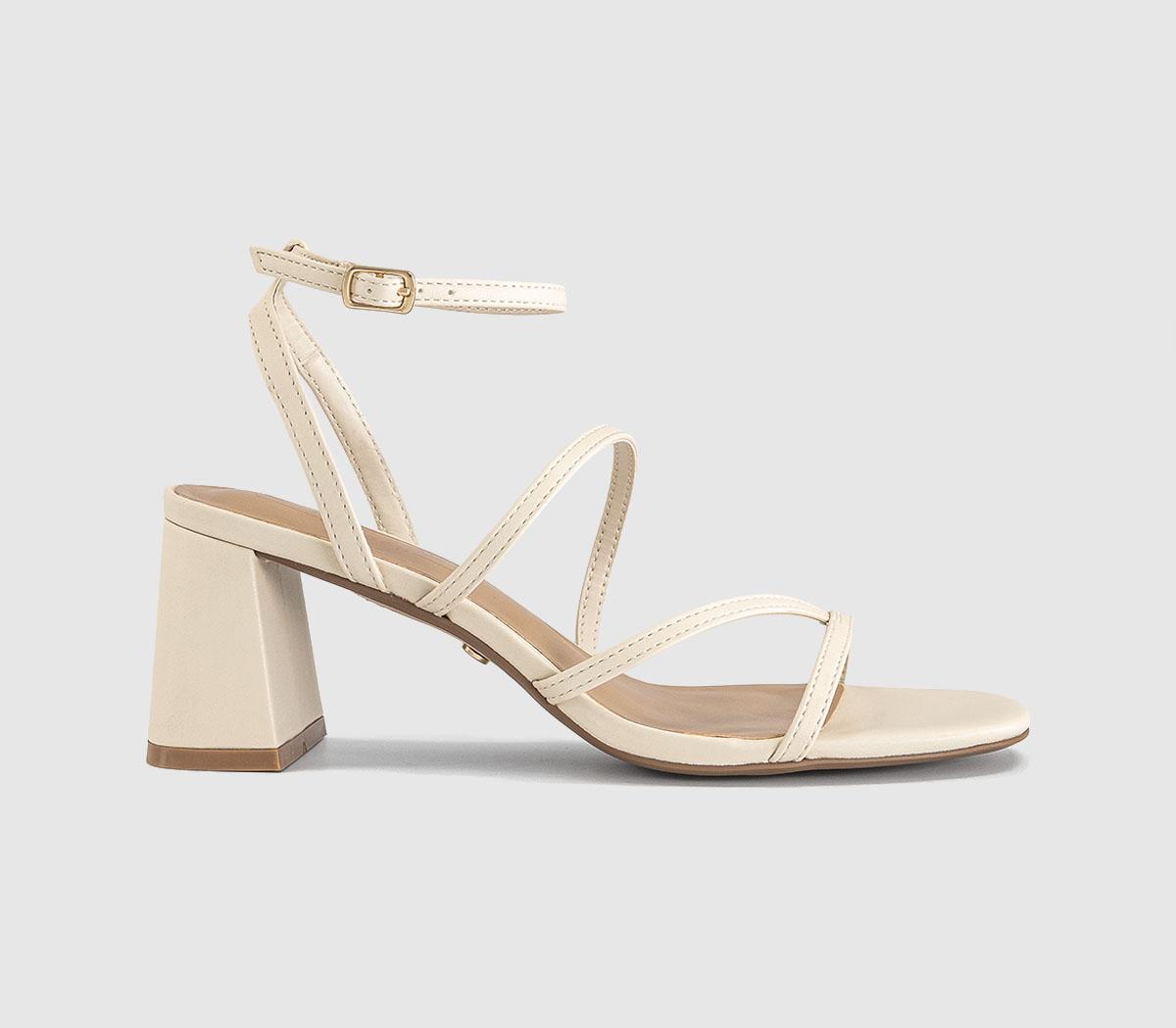 OFFICEMalia Strappy Block Heeled SandalsOff White