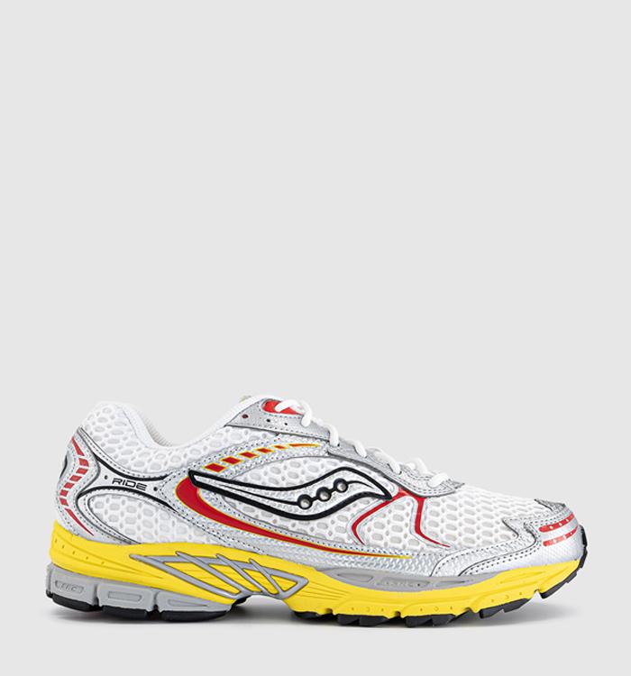 Saucony Progrid Ride 1 Trainers White Buttercup