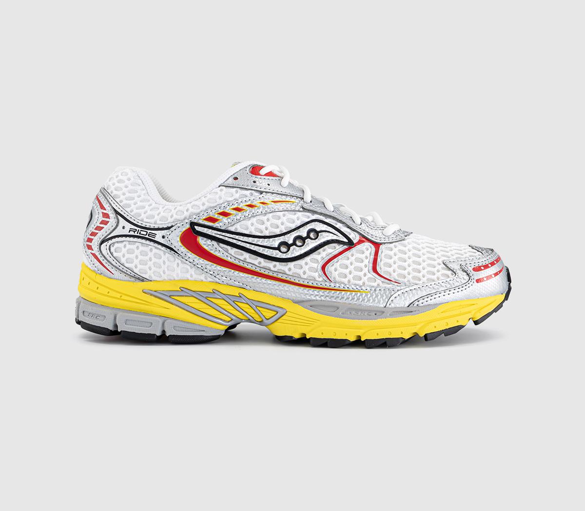 Saucony Progrid Ride 1 Trainers Buttercup White in Men's Size 8.5, Offspring