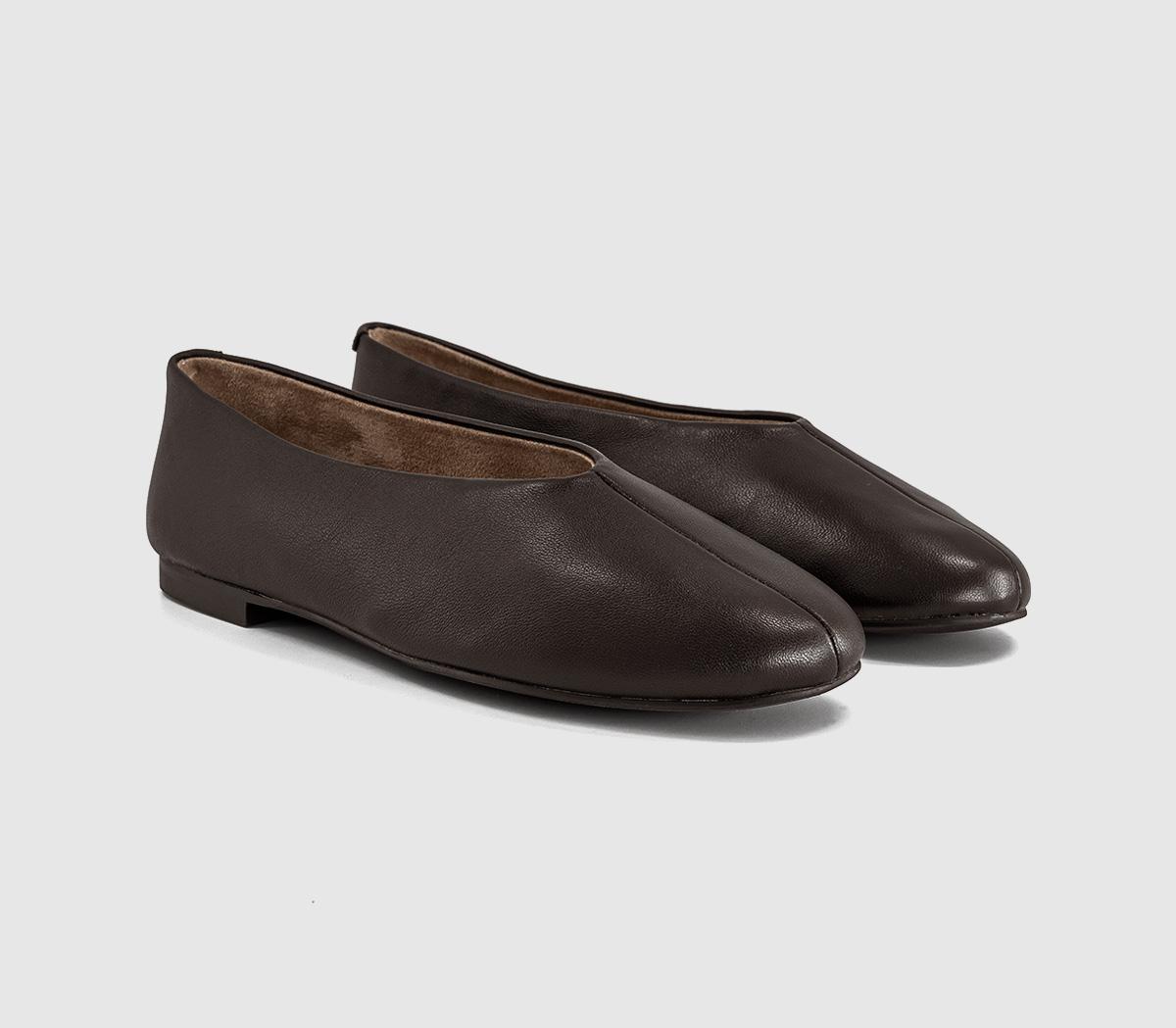 Tony BiancoCuba Ballet PumpsChocolate Nappa
