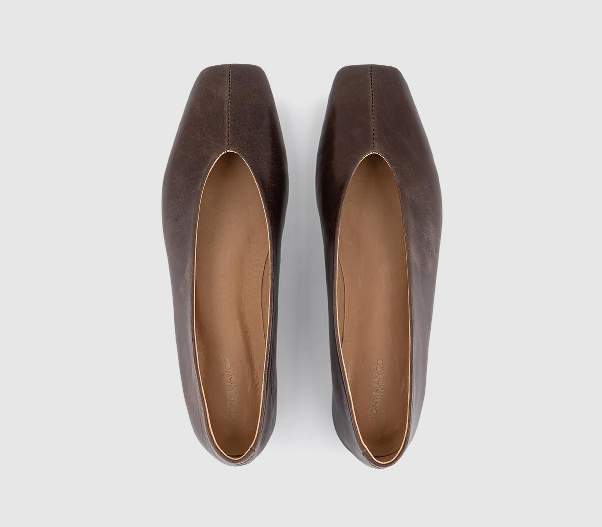 Tony BiancoBrash Ballet FlatsChocolate Vintage