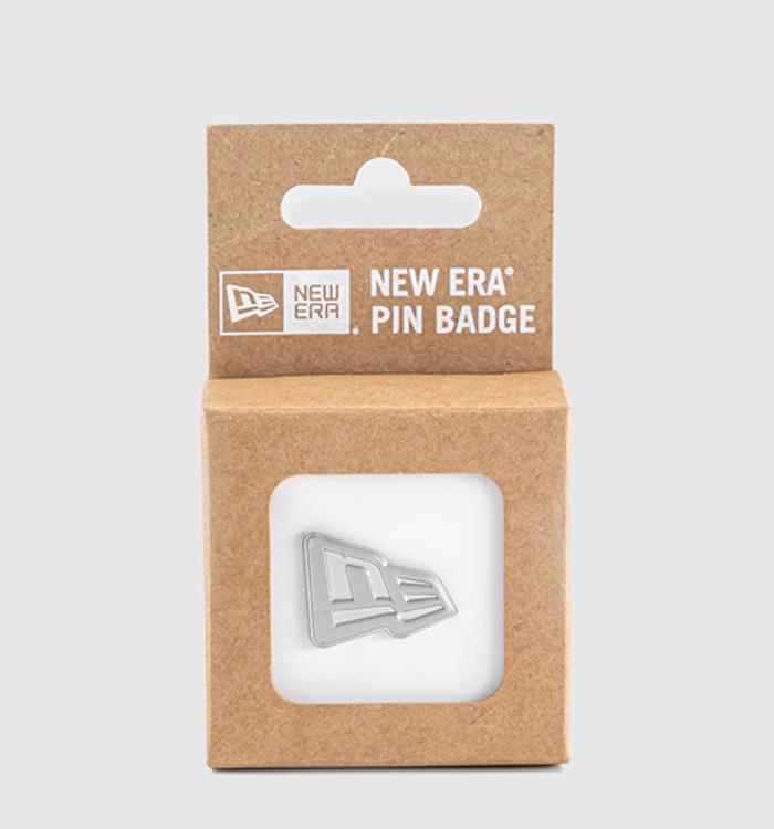 New Era New Era Flag Pin Badges Silver