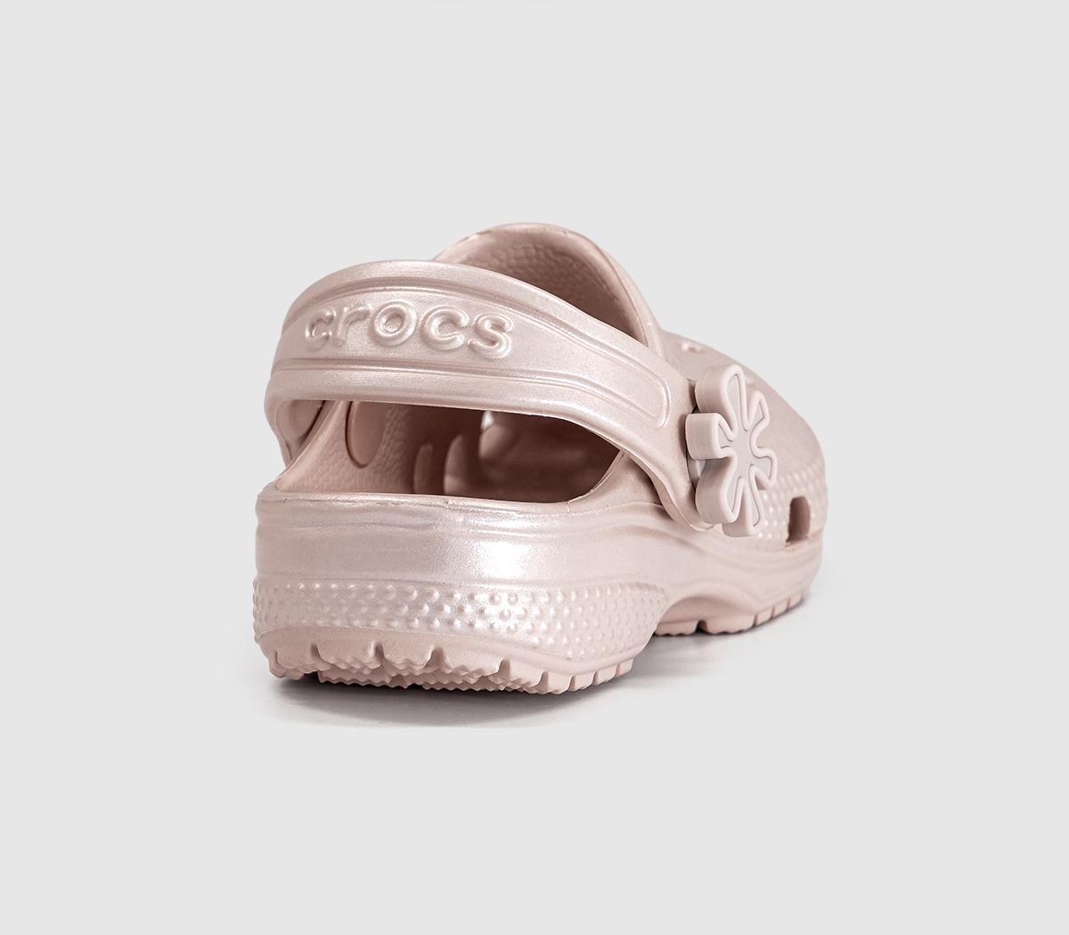 CrocsClassic Pearl Shine Infant ClogsQuartz