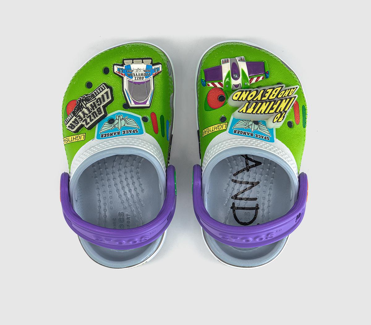 CrocsToy Story Buzz Classic Clogs ToddlerBlue Grey