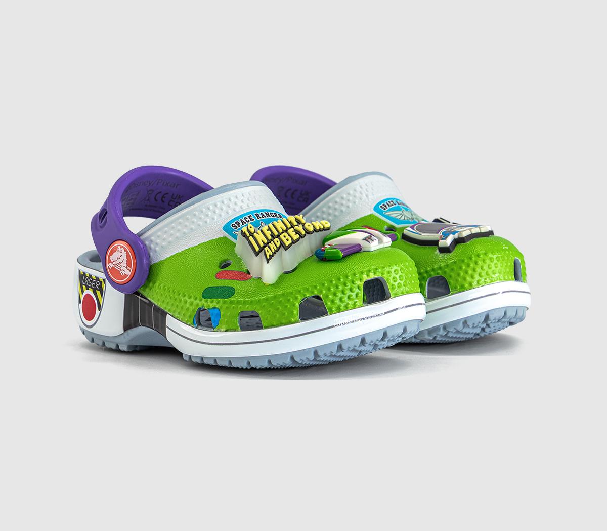 CrocsToy Story Buzz Classic Clogs ToddlerBlue Grey