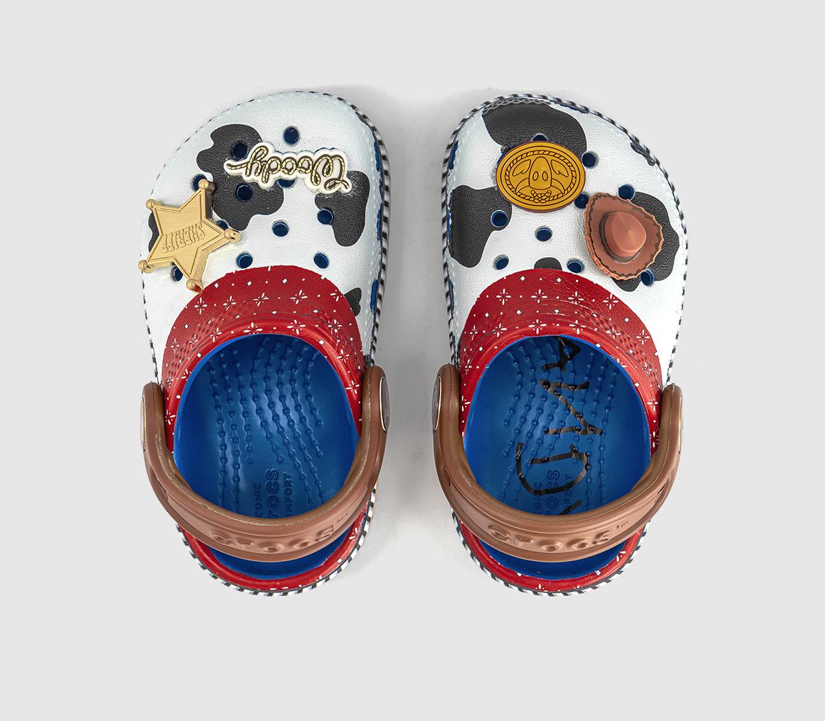 CrocsToy Story Woody Classic Clogs ToddlerBlue Jean