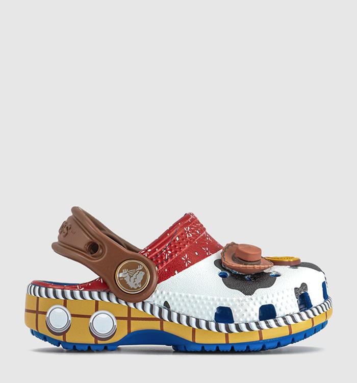 Crocs Toy Story Woody Classic Clogs Toddler Blue Jean