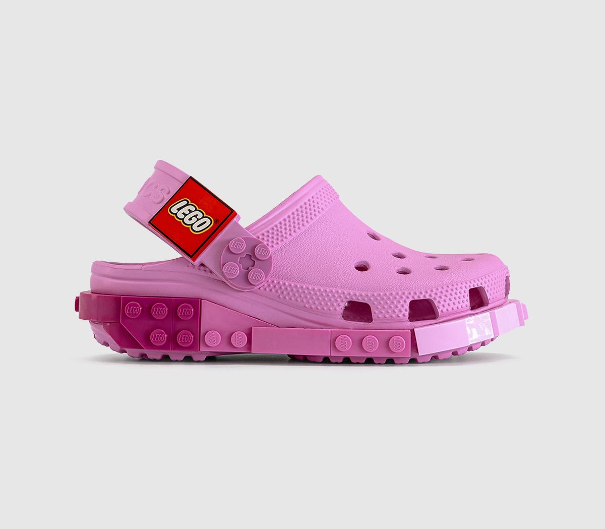 Crocs Lego Clogs  Pink in Kids  Size 1 , Office Shoes