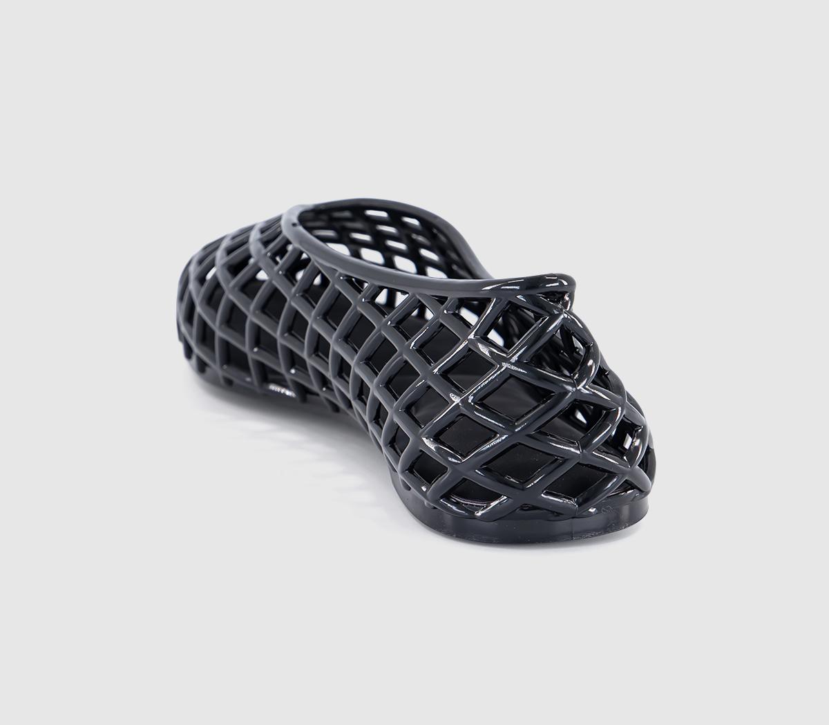 OFFICEFrantic Jelly Ballerina FlatsBlack