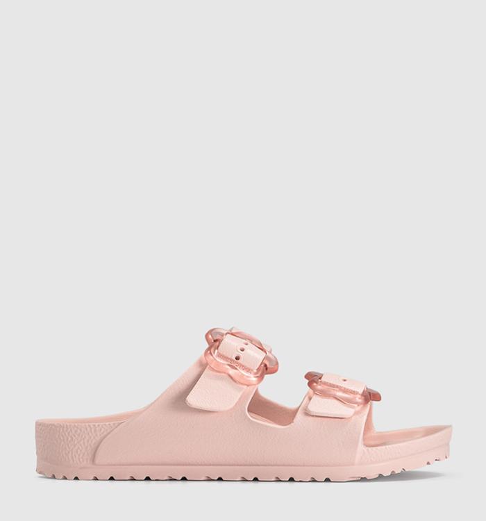 BIRKENSTOCK Arizona Eva Floral Kids Sandals Light Rose