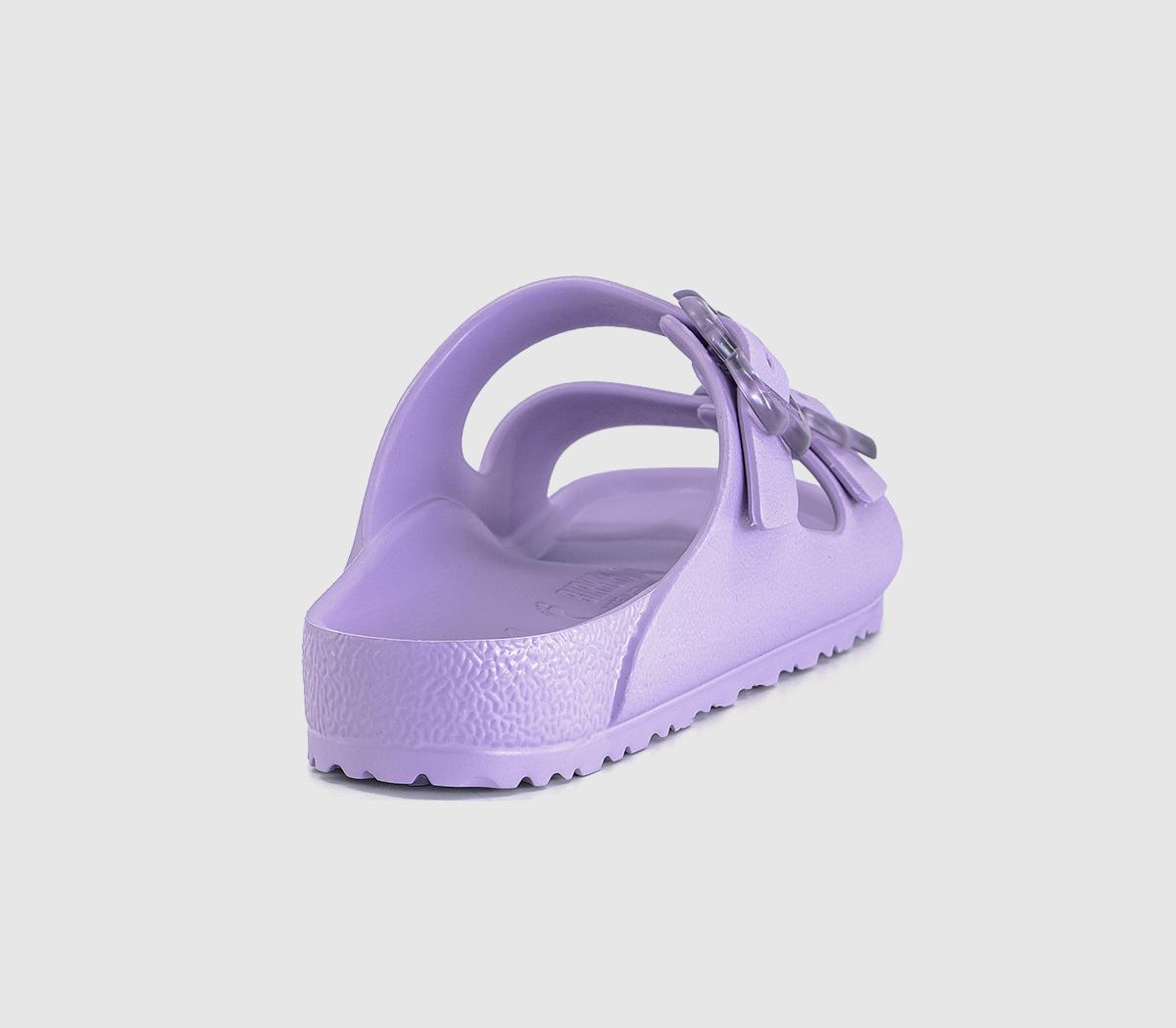 BIRKENSTOCKArizona Eva Floral Kids SandalsCrocus Purple