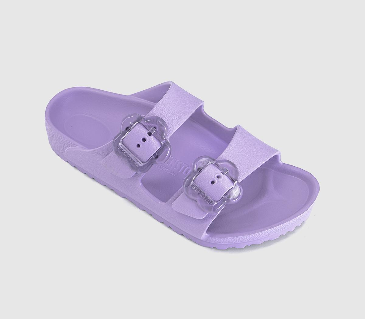 BIRKENSTOCKArizona Eva Floral Kids SandalsCrocus Purple