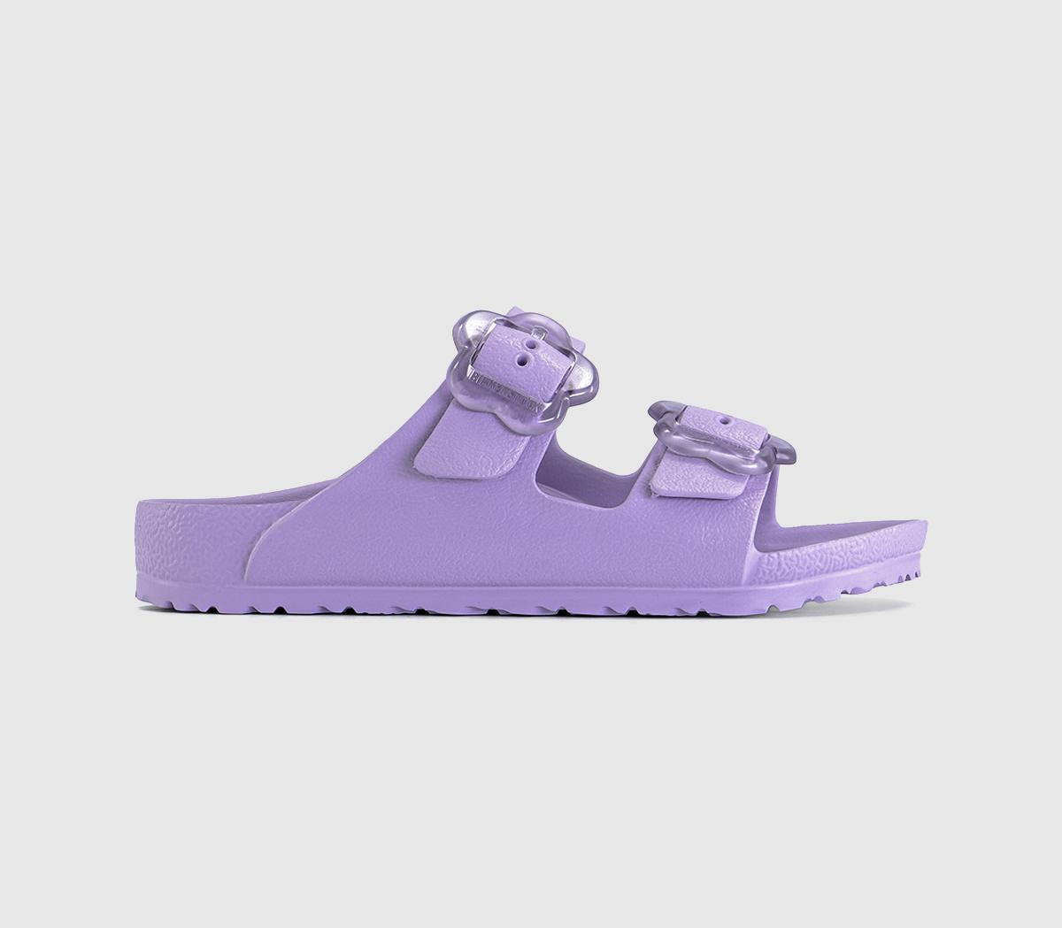 BIRKENSTOCKArizona Eva Floral Kids SandalsCrocus Purple