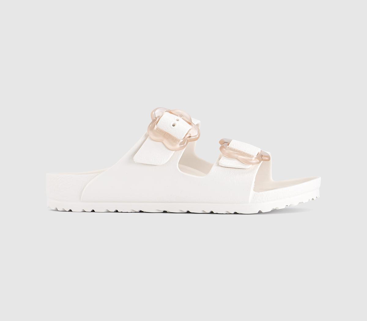 Birkenstock Arizona Eva Floral Eggshell  Natural in Kids  Size 9, Office Shoes