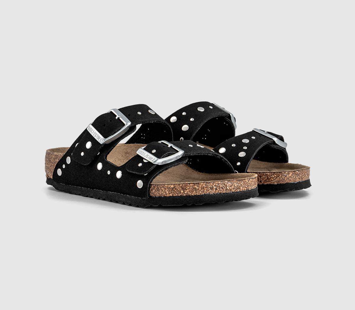 BIRKENSTOCKArizona Rivets Kids SandalsSoft Black