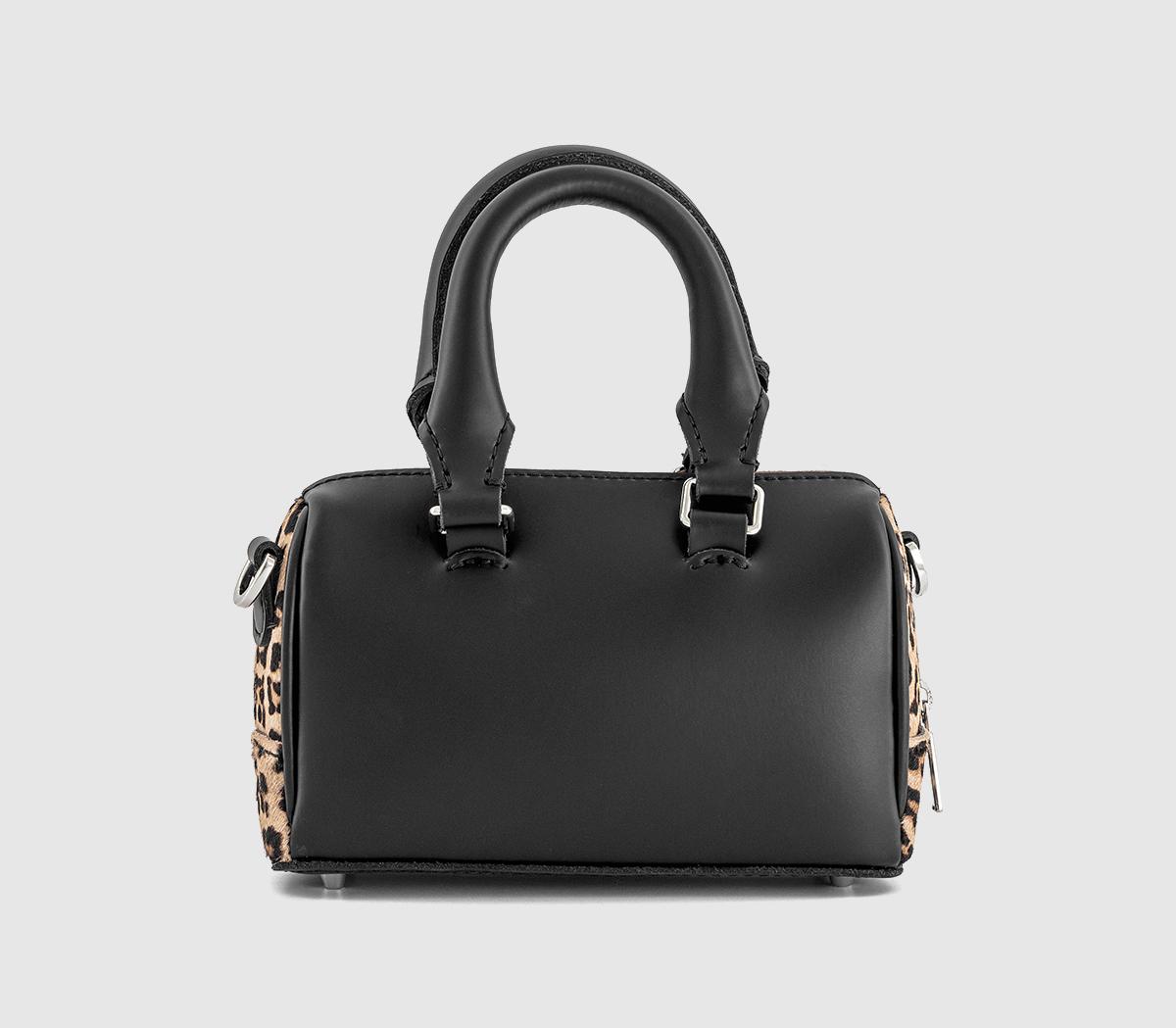 Dr. MartensLeopard Mini Top Handle BagKiev Black Leopard