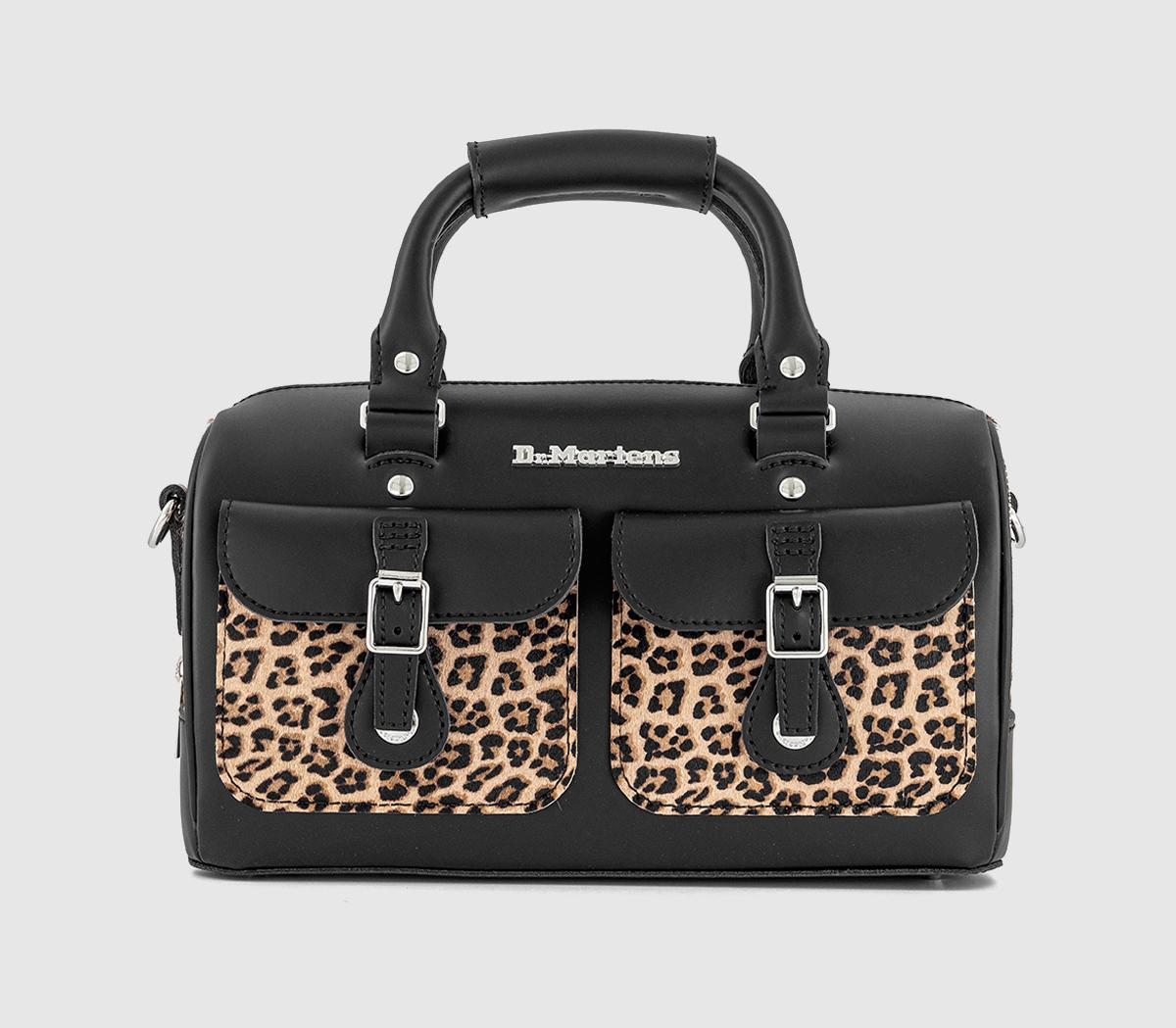 Dr. MartensLeopard Top Handle BagKiev Black Leopard