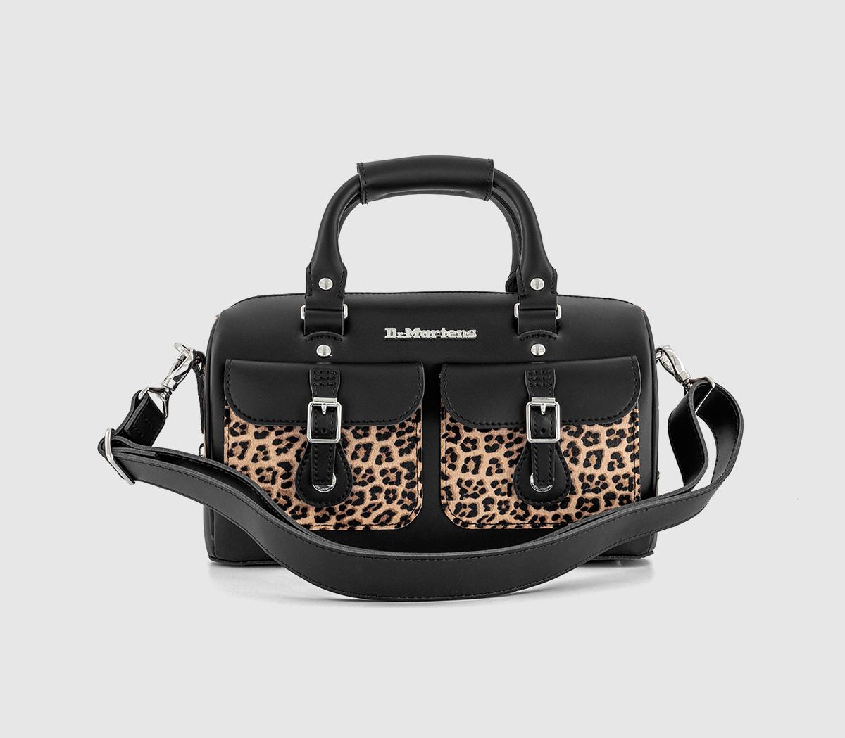 Dr. MartensLeopard Top Handle BagKiev Black Leopard