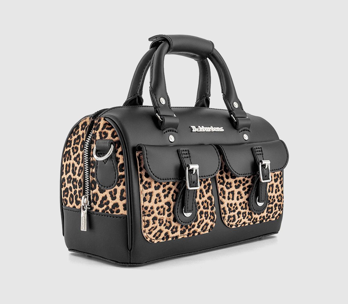 Dr. MartensLeopard Top Handle BagKiev Black Leopard