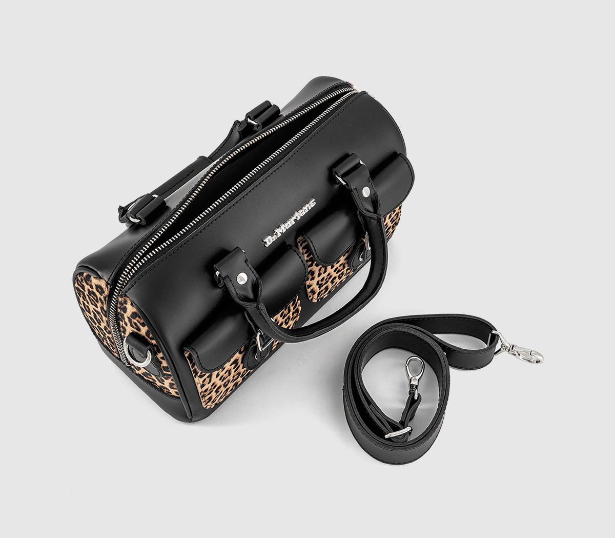 Dr. MartensLeopard Top Handle BagKiev Black Leopard