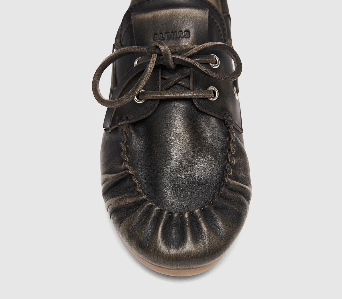 ALOHASRowan Boat ShoesBrushed Brown