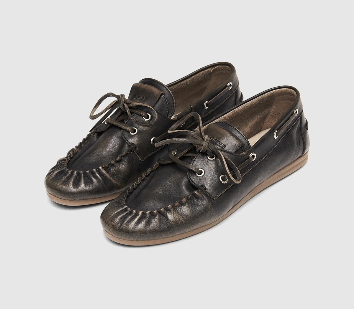 ALOHASRowan Boat ShoesBrushed Brown