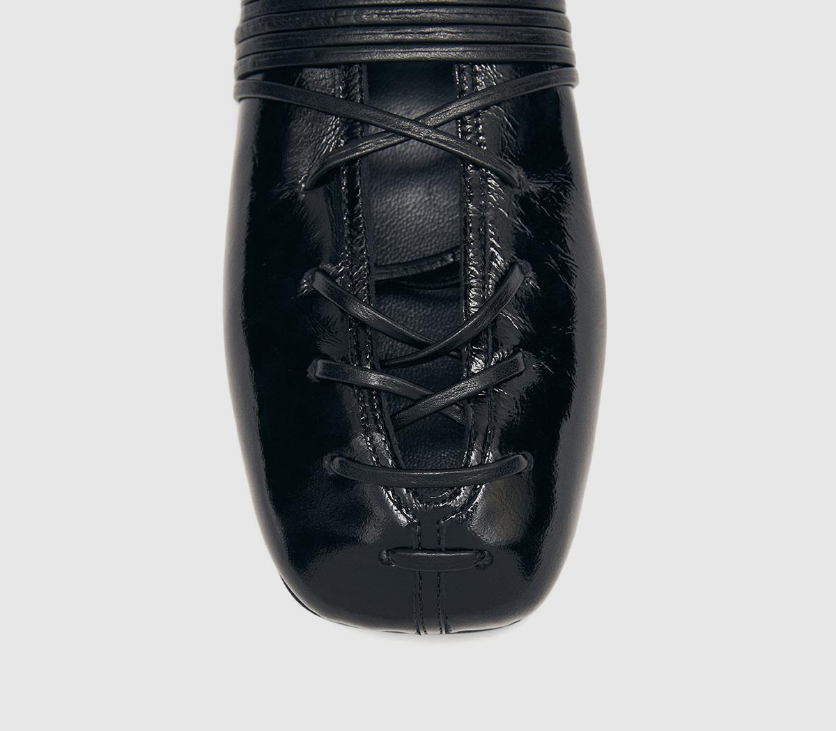 ALOHASBumi Ballet FlatsBlack Leather