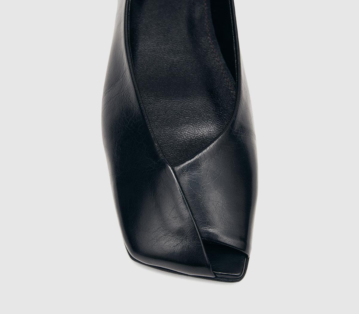 ALOHASKatia Ballet FlatsBlack Leather