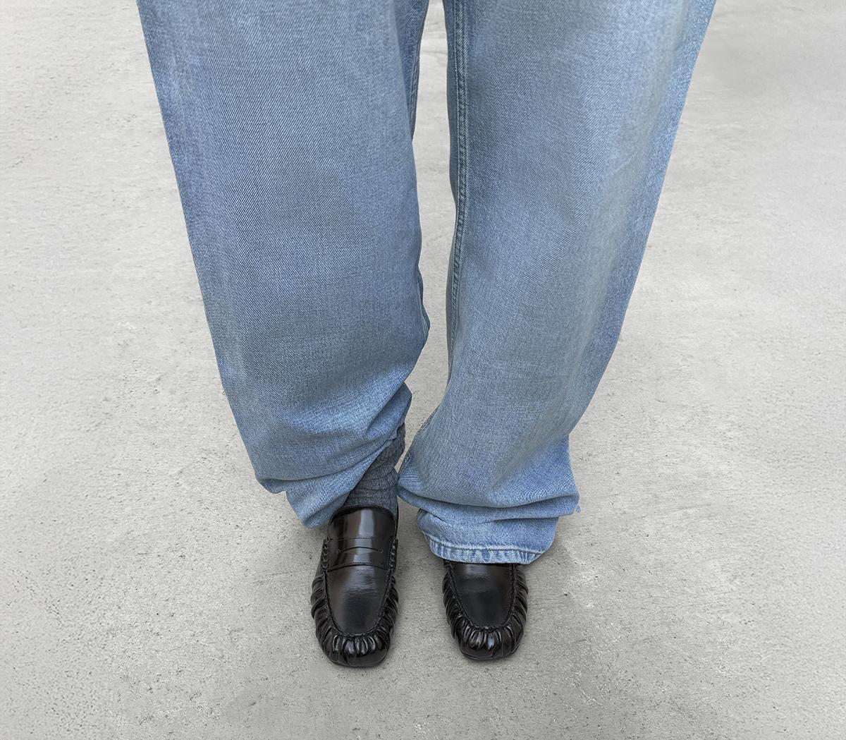 ALOHASAven LoafersBlack Leather