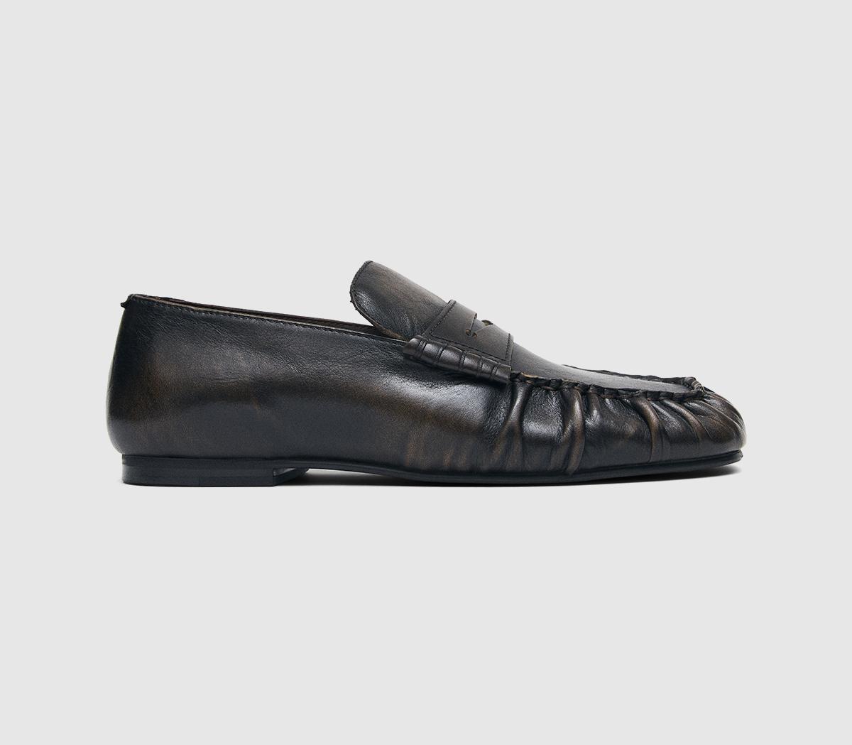 ALOHASAven LoafersVintage Effect Brown